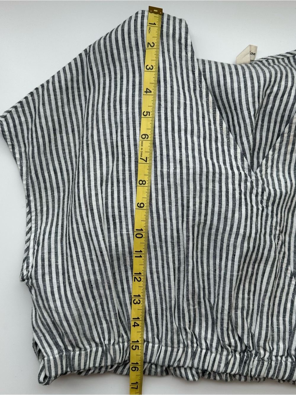 Grae Cove Linen Stripped Dress - Picture 5 of 6